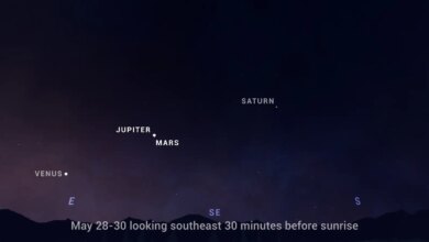 Watch the beautiful Mars-Jupiter conjunction live;  NASA shares details