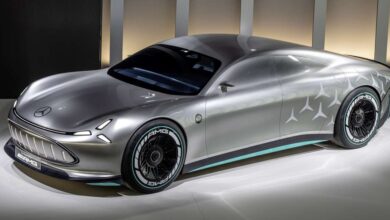 Mercedes-AMG unveiled the Vision AMG - an all-electric AMG concept.