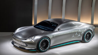 Mercedes Vision concept points the way to an all-electric AMG