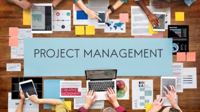 Project Management Organization Skill Concept