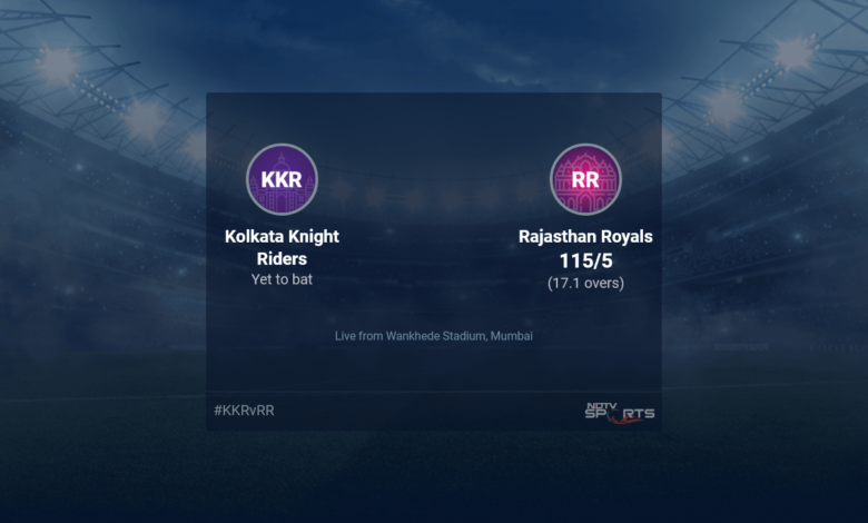 Live score update Kolkata Knight Riders vs Rajasthan Royals through match 47 T20 16 20