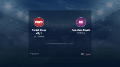 Punjab Kings vs Rajasthan Royals Live Score Goal Ball, Cricket IPL 2022 Live Score of today's match on NDTV Sports