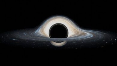 A black hole - artistic impression. Image credit: AlexAntropov86 via Pixabay, free license