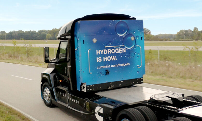 Can fuel cell conversions help clean up diesel long-haul trucking?