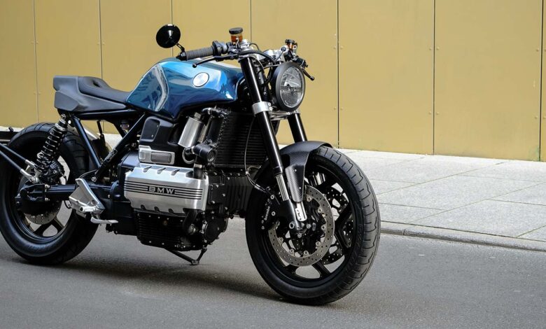 Young gun, old metal: A BMW K100 LT from a rising star