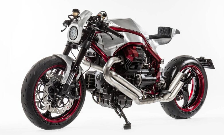 No strings attached: Custom Moto Guzzi Griso 1100 from Japan