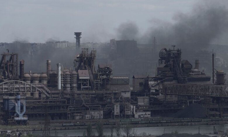 Hundreds of Ukrainian soldiers evacuated from steel mills to Russian-held territory: NPR