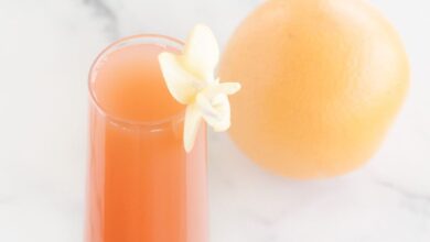 Grapefruit Mimosa | Julie Blanner