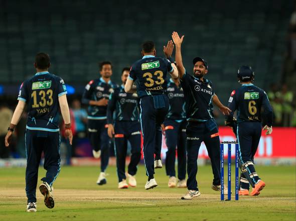 GT vs LSG Highlights, IPL 2022: Gujarat Titans thrashes Lucknow Super Giants by 62 runs, becomes first team to qualify for playoffs