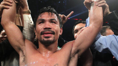 Manny Pacquiao appeared in the Philippine presidential election