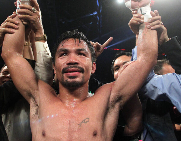 Manny Pacquiao appeared in the Philippine presidential election