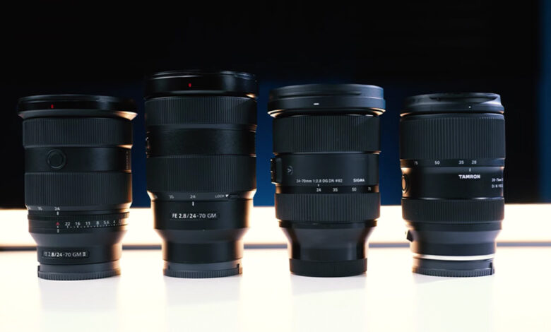 Who makes the best 24-70mm f/2.8 lens?
