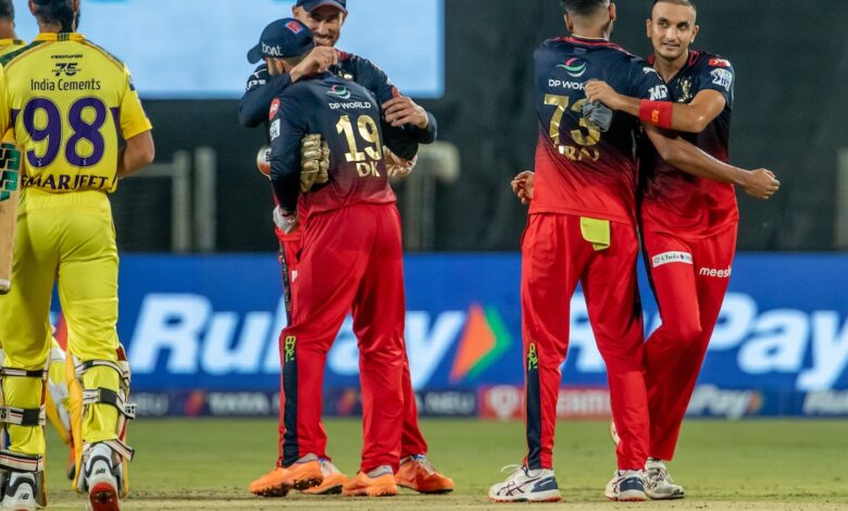 Indian Premier League 2022: RCB Pushes CSK to the brink of elimination with 13 wins