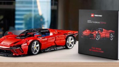 Lego Technic Ferrari Daytona SP3 set officially announced along with limited edition coffee table book