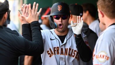 Joc Pederson hits 3 home runs, drives in 8 as San Francisco Giants win over New York Mets