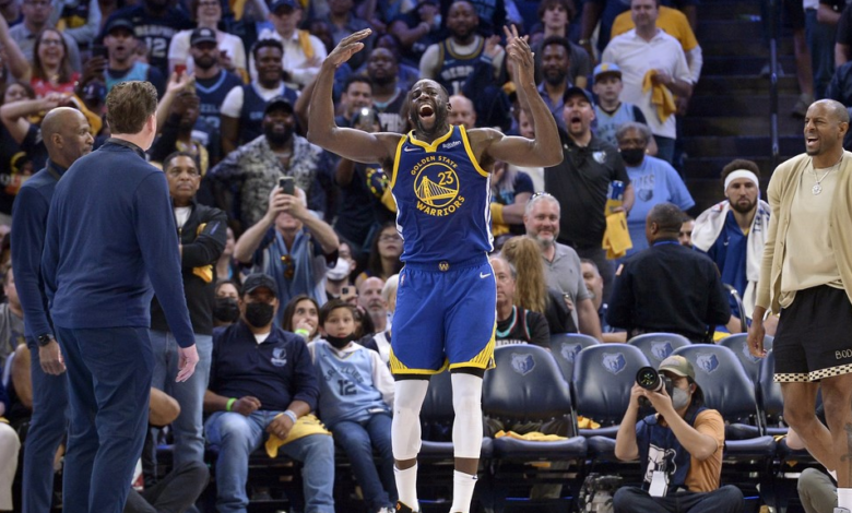 Golden State Warriors 'locked down' after Draymond Green elimination, closing Memphis Grizzlies late