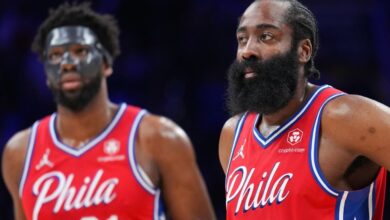 NBA playoffs 2022 - James Harden's performance reveals the uncertain future for the Philadelphia 76ers' star duo