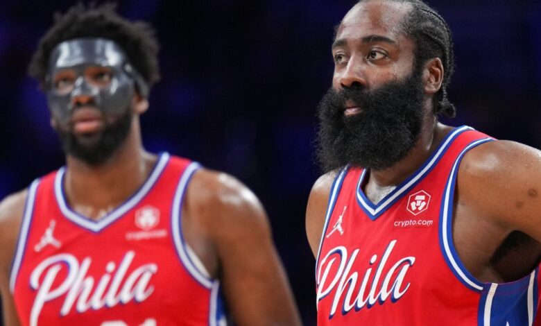 NBA playoffs 2022 - James Harden's performance reveals the uncertain future for the Philadelphia 76ers' star duo