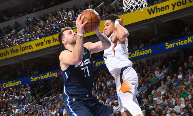 Luka Doncic, fueled by Phoenix Suns trash talk, leads Dallas Mavericks to first knockout win of his career
