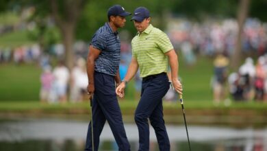 Tiger Woods and Rory McIlroy took another step towards opening the 2022 PGA Championship