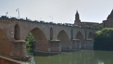 Pont-Vieux bridge, in Montauban, south-west France. Pic: Google Maps