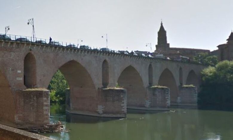 Pont-Vieux bridge, in Montauban, south-west France. Pic: Google Maps