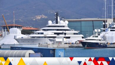 Scheherazade, is one of the world's biggest and most expensive yachts allegedly linked to Russian billionaires