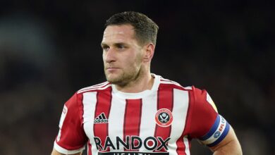 File photo dated 09-02-2022 of Sheffield United's Billy Sharp. Sheffield United have exercised a one-year extension on Billy Sharp's contract, which will keep him at the club until summer 2023. Issue date: Friday April 22, 2022.