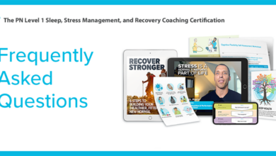 Certified sleep, stress management & recovery coaching PN