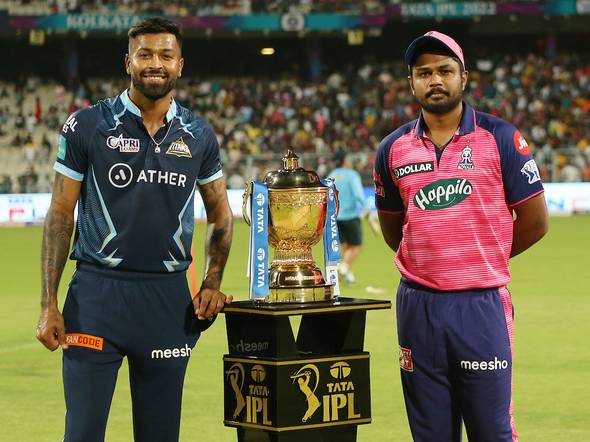 GT vs RR IPL Live Score, Qualifier 1: Buttler, Samson rebuild in PowerPlay after Dayal removes Jaiswal early