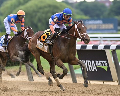 Mo Donegal Rolls Home at Belmont Stakes