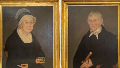 How paintings that were lost in an art theft in a small town were recovered 50 years later