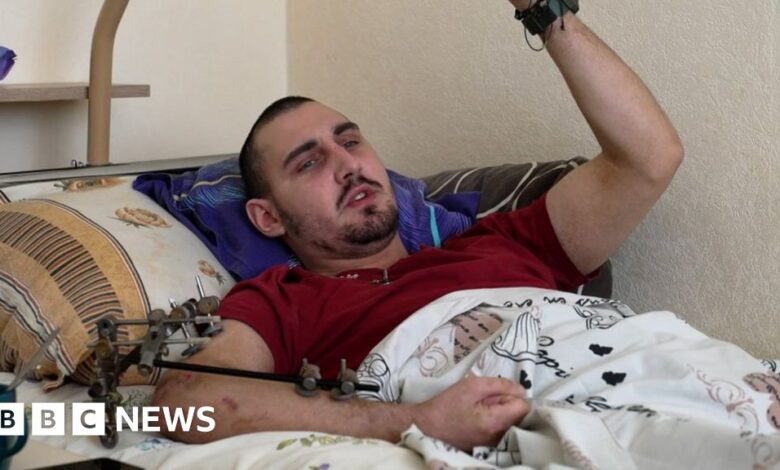 War in Ukraine: Wounded but eager to return to combat
