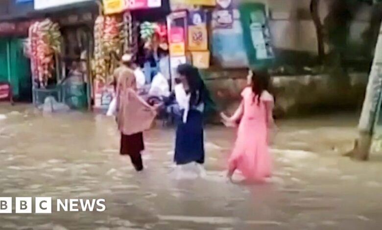 Flooding in Bangladesh: Torrential rains leave millions stranded
