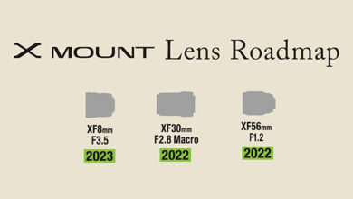 Fujifilm reveals upcoming XF8mm Ultra-Wide and XF30mm Macro on Lens Roadmap