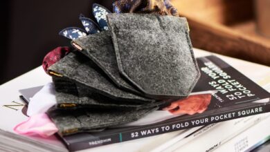 For suit wearers… Trendhim's Connoisseur pocket square pack
