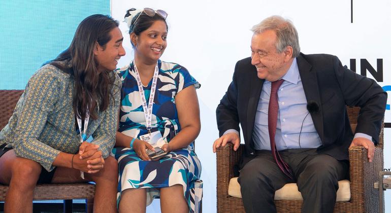 Youth is the generation that will help save our oceans and our future, says UN chief |