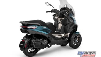 New Piaggio MP3 models launched in Paris