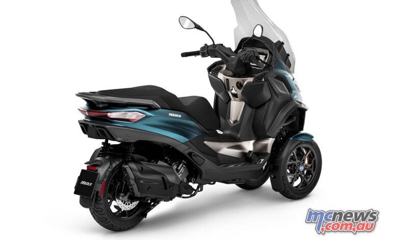 New Piaggio MP3 models launched in Paris