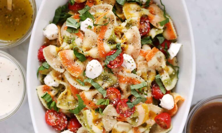 3 simple ways to mix pasta salad