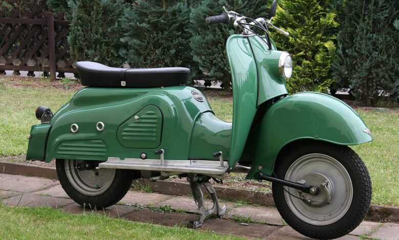 The most beautiful scooter in the world is the appropriately named Zündapp Bella