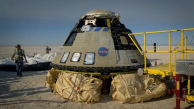 Why Boeing's Starliner Doesn't Look Burned After Entering (Video)