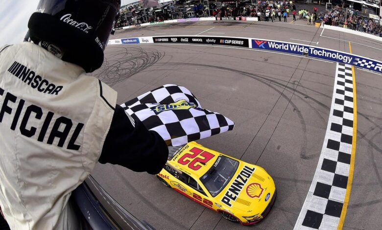 Joey Logano Wins First NASCAR Cup Series Game at Gateway
