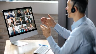 Digital workspace and virtual collaboration.