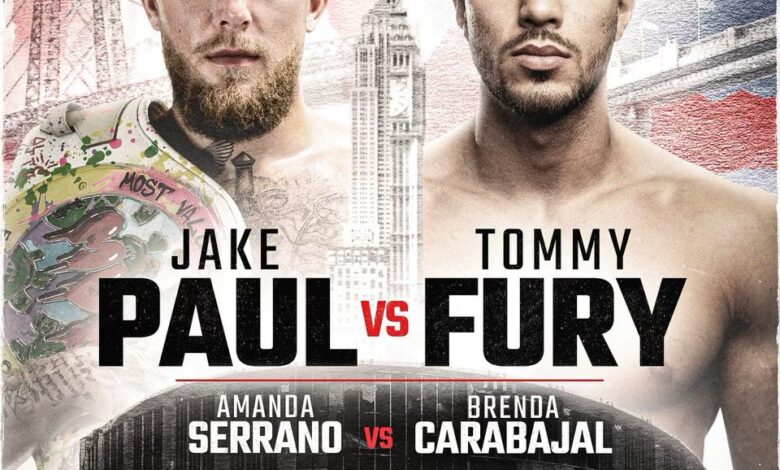 It's Official: Jake Paul-Tommy Fury To Square Off August 6 PPV