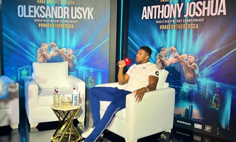 Anthony Joshua: "Strength, steadfastness, steadfastness will always come first"