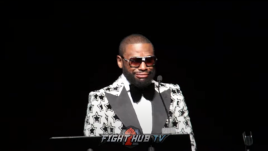 Floyd Mayweather Touched By International Boxing Hall Of Fame Induction Ceremony