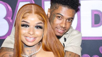Chrisean Rock Slams Blueface for rubbing Jaidyn's belly while bathing the baby