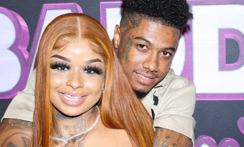 Chrisean Rock Slams Blueface for rubbing Jaidyn's belly while bathing the baby