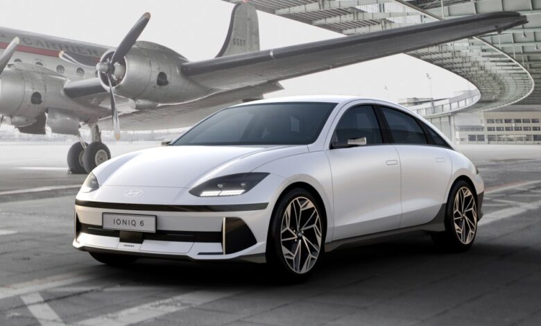 Hyundai Ioniq 6 photos show a concept car coming to life